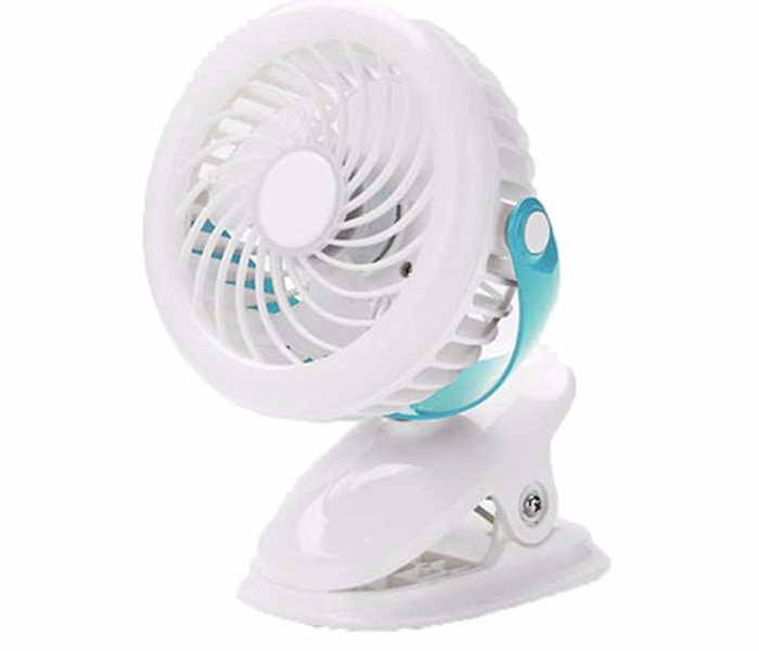 Geepas GF21137 2in1 Rechargeable Clip Fan With LED Light - Zoom Image