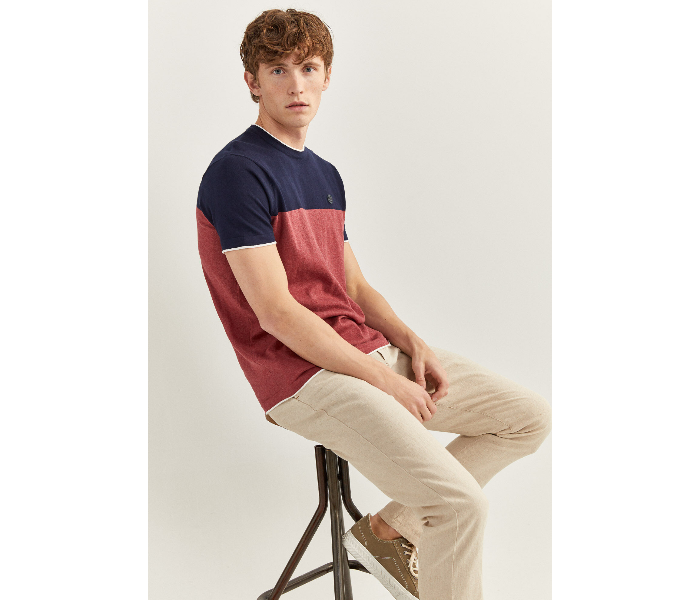 Springfield SS20 Polo T-Shirt Small For Men - Dark Peach - Zoom Image 1