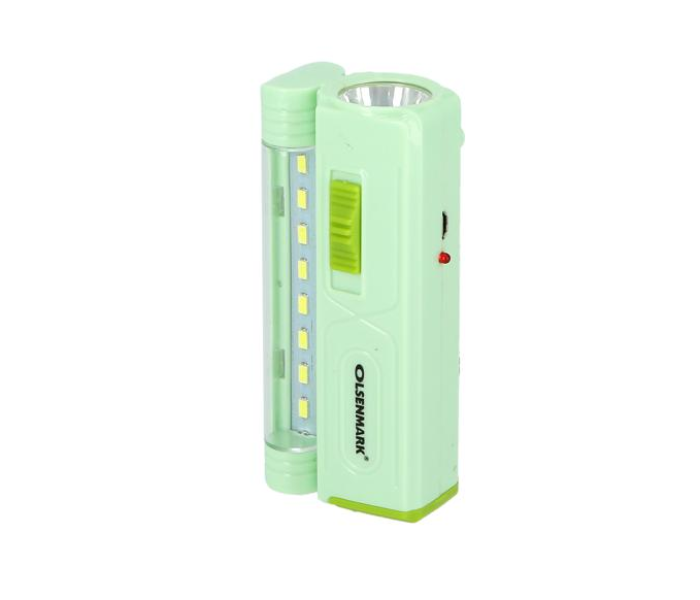 Olsenmark OME2779 Rechargeable LED Emergency Lantern with Solar Panel - Green - Zoom Image 2