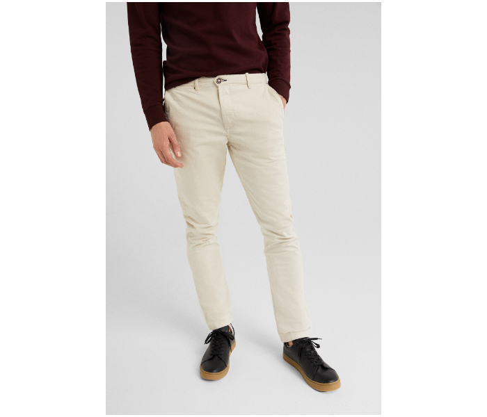 Springfield SS19 Sport Trousers Chinos EU 46 For Men - Beige - Zoom Image 2