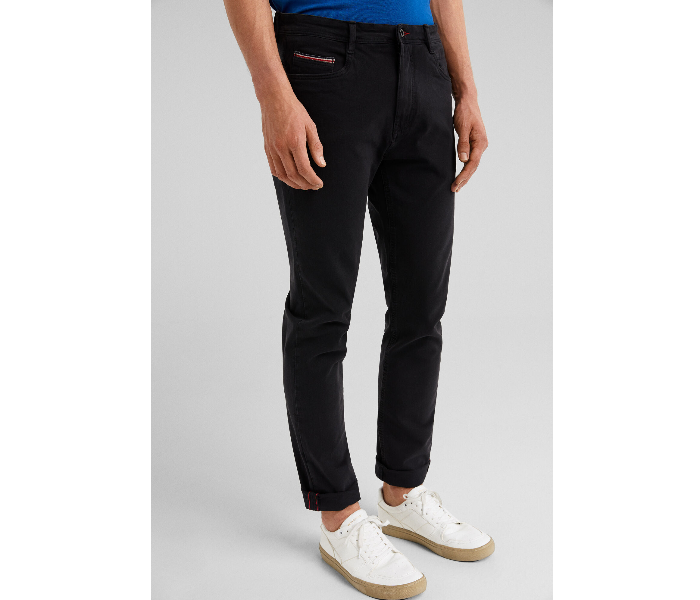 Springfield SS19 5 Pockets Cotton Sport Trousers EU 32 For Men – Black - Zoom Image 2