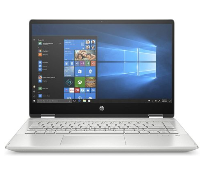 HP Pavilion 14-dh1005ne Home Notebook 8GB RAM 1TB HDD Intel Core i5 14 Inch 2 GB GDDR5 Dedicated Graphics Windows 10 Home 64 - Silver - Zoom Image 4