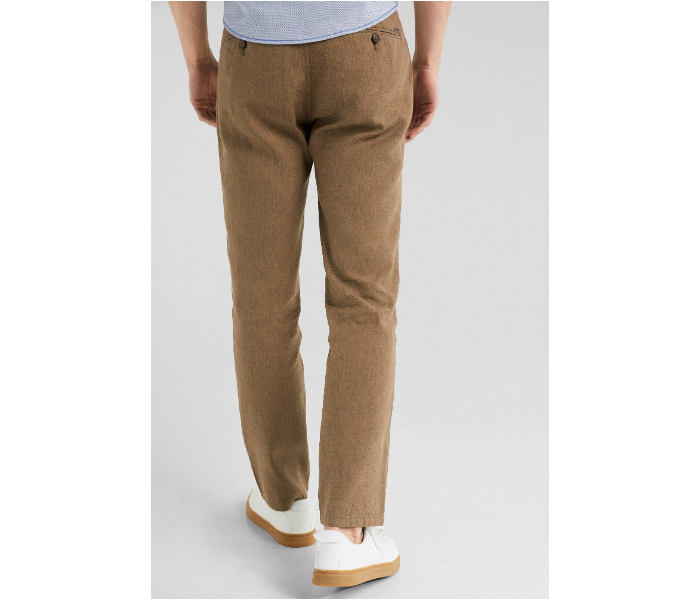 Springfield SS19 Solid Sport Trouser Chinos EU 50 For Men – Tan - Zoom Image 2