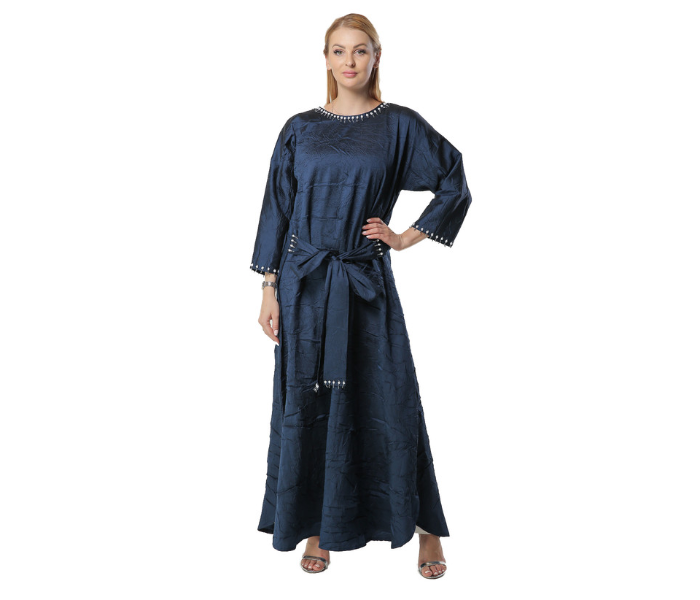 Moistreet Small Navy Kaftan - Zoom Image 1