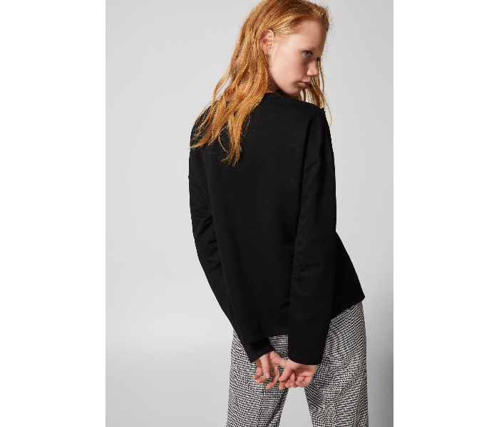 Springfield AW18 Sweat Shirt Small For Women - Black - Zoom Image 4