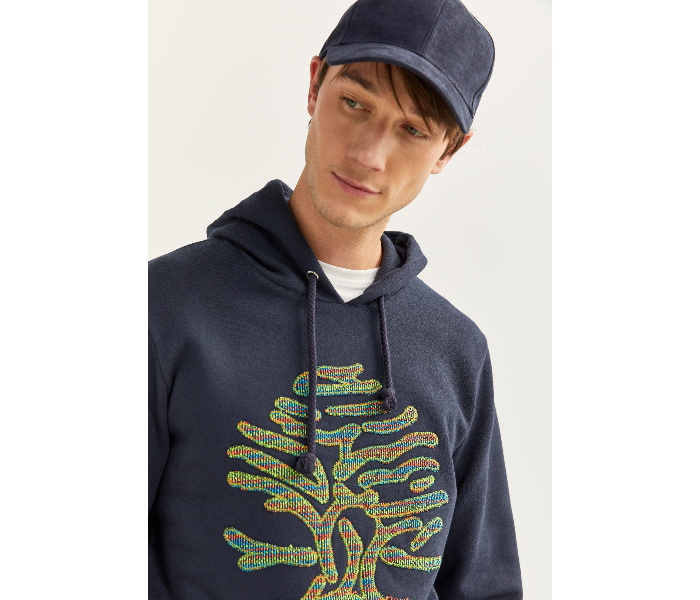 Springfield SS20 Knitwear Sweatshirt Medium - Medium Blue - Zoom Image 2