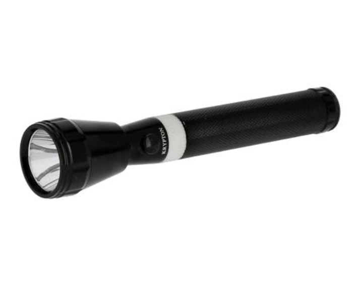 Krypton KNFL5153 2SC Rechargeable LED Flash Light - Black - Zoom Image 1