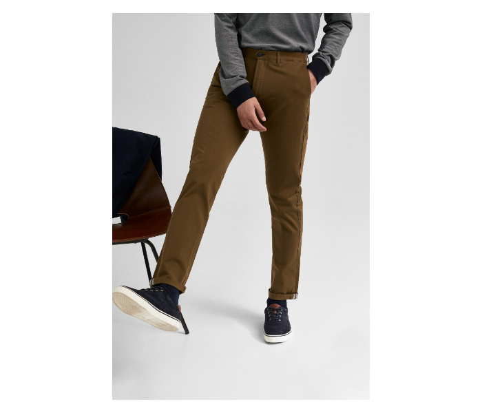 Springfield SS19 Sport Trousers Chinos EU 42 For Men - Moss Green - Zoom Image 1