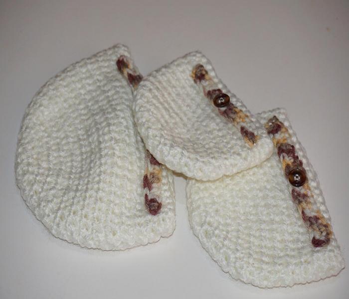 Crochet Premature Baby Hat - Zoom Image 1