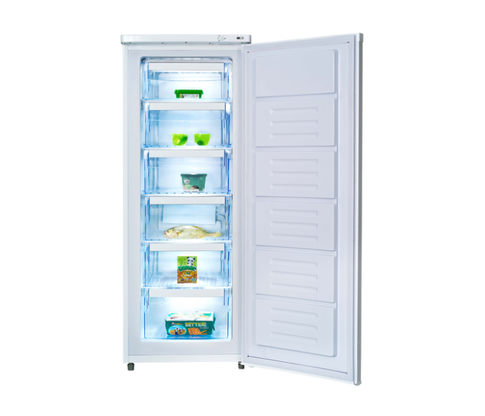 TCL TM-195F 195 Litre Upright Freezer - White - Zoom Image 2