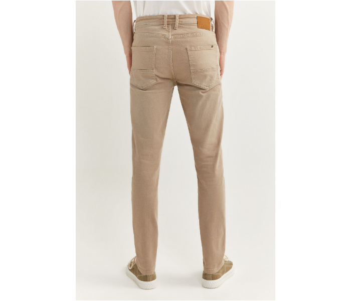 Springfield SS20 5 Pockets Cotton Sport Trousers EU 34 For Men – Light Brown - Zoom Image 5