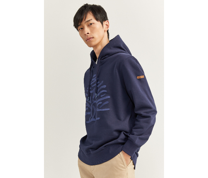 Springfield SS20 Knitwear Sweatshirt Medium For Men - Dark Blue - Zoom Image 1