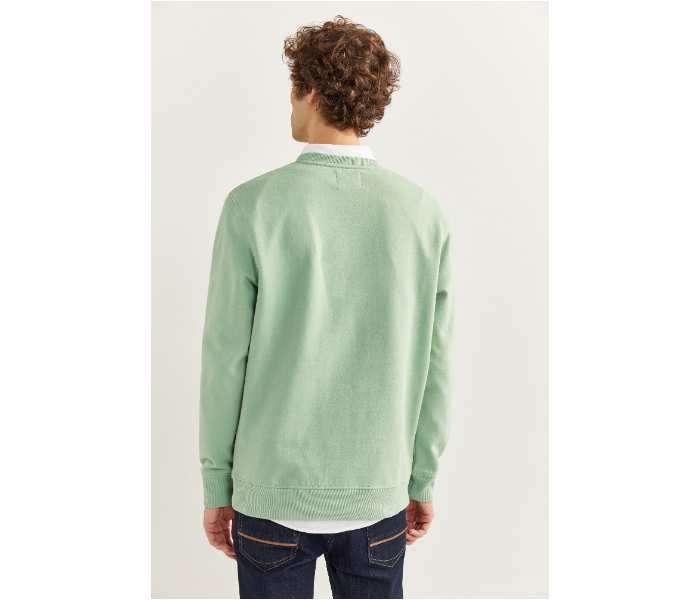 Springfield SS20 Knitwear Sweatshirt Small - Green - Zoom Image 4