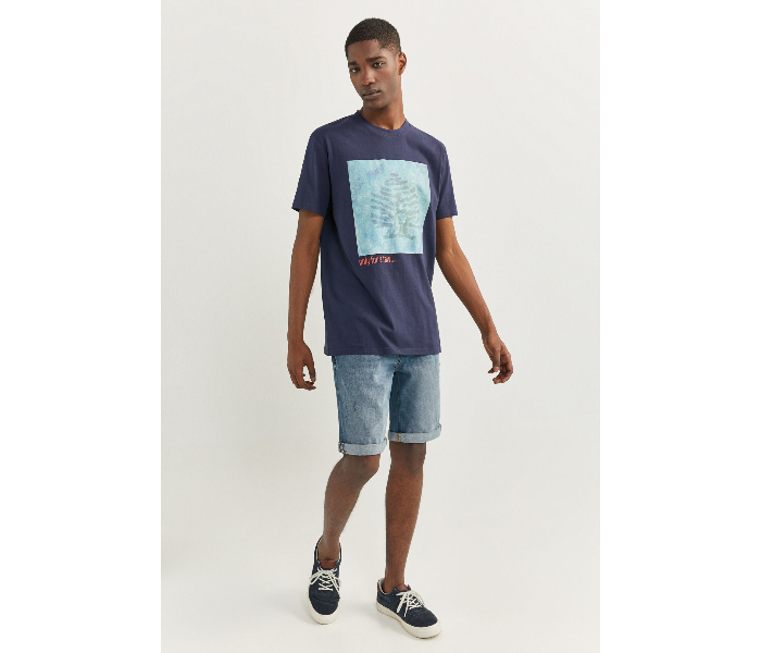 Springfield SS20 SPF Short Sleeve T-shirt Small - Navy Blue - Zoom Image 1