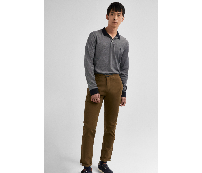 Springfield SS19 Sport Trousers Chinos EU 48 For Men - Moss Green - Zoom Image 3