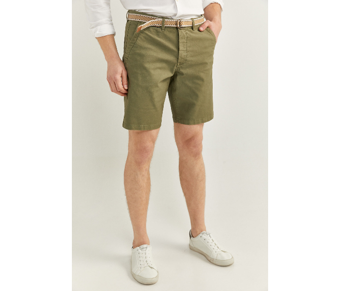 Springfield SS20 Bermuda EU 50 For Men - Army Green - Zoom Image 3