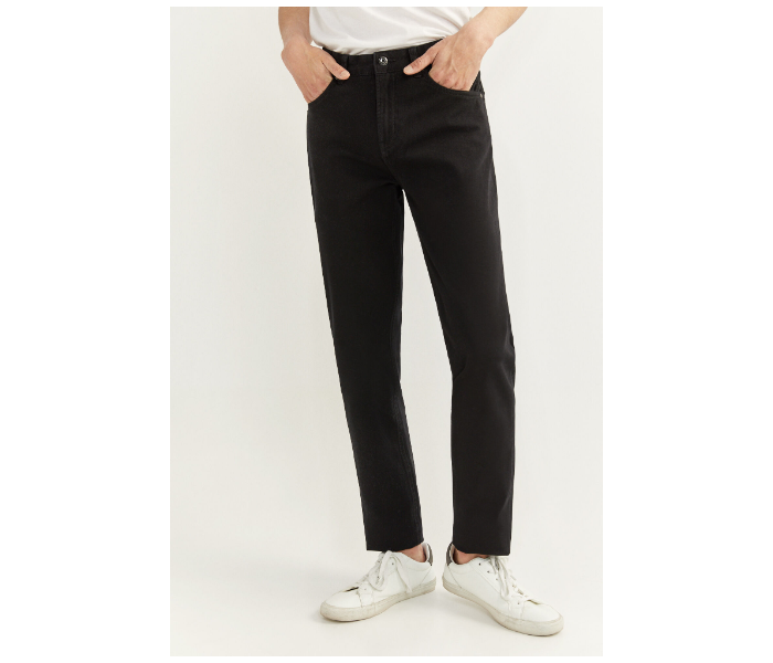 Springfield SS20 5 Pockets Cotton Sport Trousers EU 30 For Men – Black - Zoom Image 2