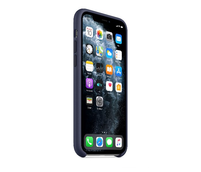 IQ Silicone Case Protector for Apple iPhone X and XS - Midnight Blue - Zoom Image 6