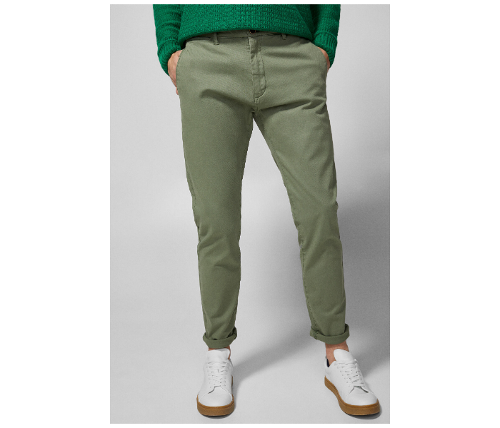 Springfield SS19 Sport Trousers Chinos EU 48 For Men - Green - Zoom Image 2