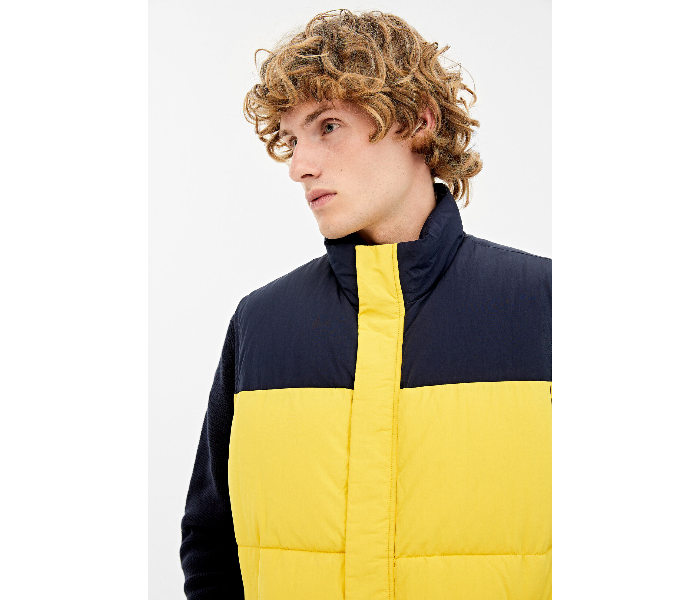 Springfield AW19 Nylon Sport Jacket Large For Men - Yellow - Zoom Image 2