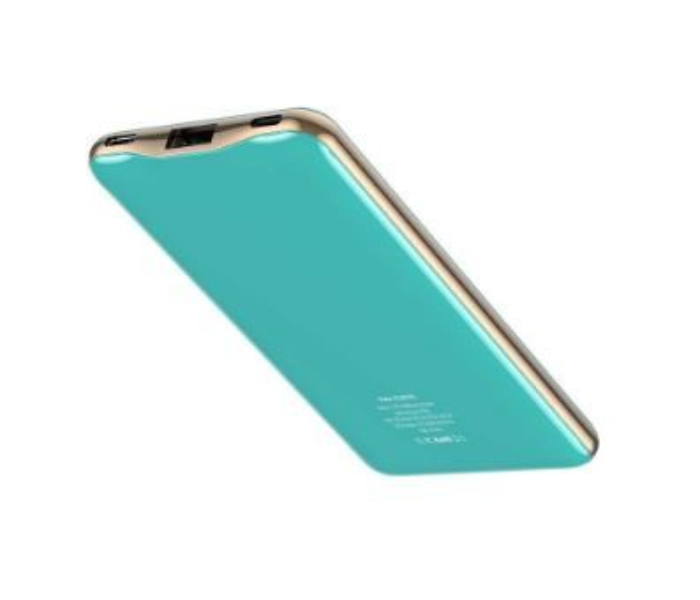 Porodo Super Slim Fashion Series 10000mAh Power Bank with 18W Power Delivery - Turquoise - Zoom Image 2