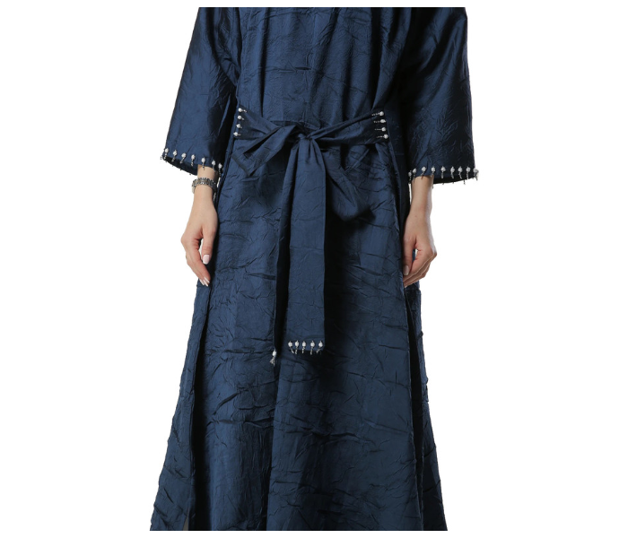 Moistreet Large Navy Kaftan - Zoom Image 3