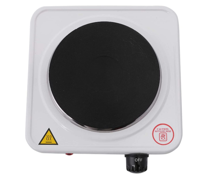 Geepas GHP32013 1000W Electric Single Hotplate - White and Black - Zoom Image 1