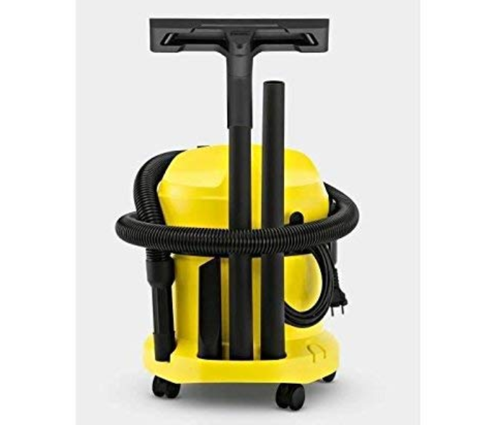 Karcher WD2 1000Watts Wet and Dry Vacuum Cleaner - Black and Yellow - Zoom Image 4