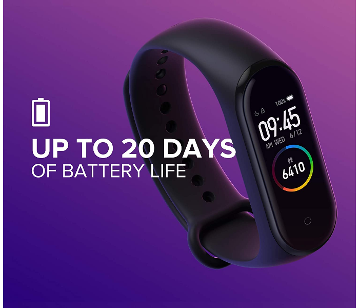 Xiaomi Mi Band 4 with Activity and Swim Tracker - Black - Zoom Image 4