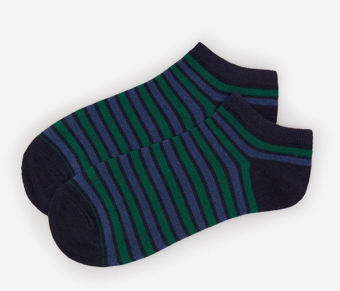 Springfield SS20 Fancy Socks Large For Mens - Green and Black - Zoom Image 1