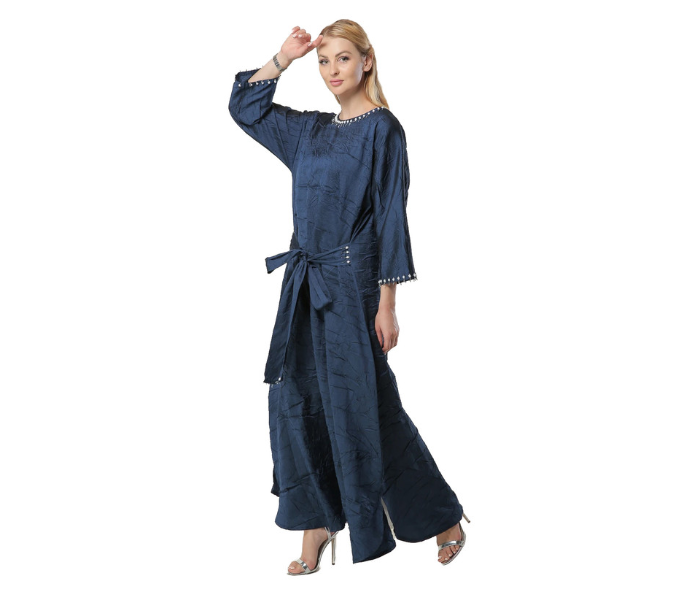 Moistreet Large Navy Kaftan - Zoom Image 4