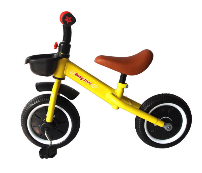 Babylove 25-328B  Baby Love Children Tricycle - Yellow - Zoom Image 1