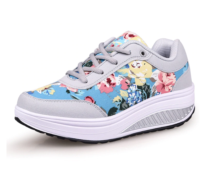 New Women Fashion Sneakers Femme Comfortable Shoes EU-38 - Sports Grey - Zoom Image 1