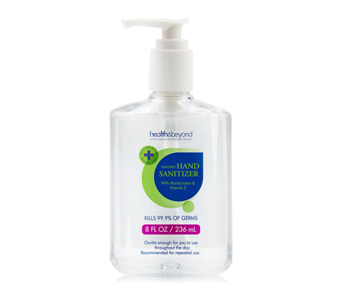 Health and Beyond 236ml Medical Grade Antiseptic Hand Sanitizer  - Zoom Image