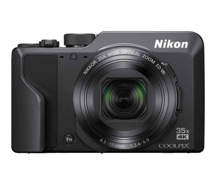 Nikon Coolpix A1000 Nikkor 35X Wide Optical Zoom ED VR Lens - Black - Zoom Image 1