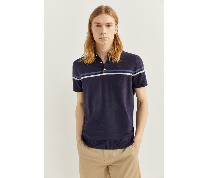 Springfield SS20 Polo T-Shirt X-Large For Men - Navy - Zoom Image 1