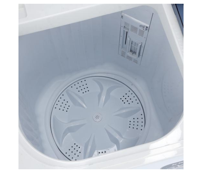 Krypton KNSWM6186 9.8 Kg Semi-Automatic Washing Machine White - Zoom Image 3