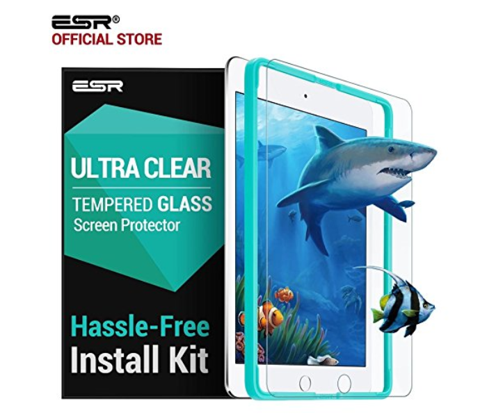 ESR iPad 9.7 inch Glass Film for Air, Air2 and Pro - Clear - Zoom Image 1