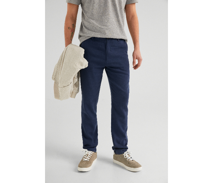 Springfield SS19 Sport Trousers Chinos EU 46 For Men - Medium Blue - Zoom Image 2