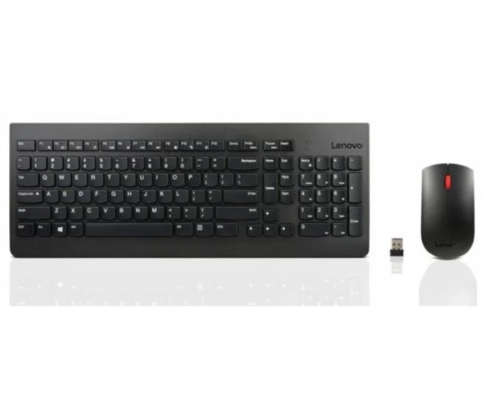 Lenovo GX30N81779 510 Wireless Keyboard and Mouse Combo - Black - Zoom Image 2