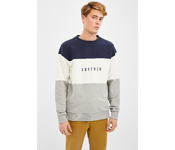 Springfield AW19 Knitwear Sweatshirt Small For Men - Dark Blue - Zoom Image 1