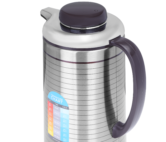 Royalford RF5290 1.6 Litre Vacuum Flask - Silver - Zoom Image 3