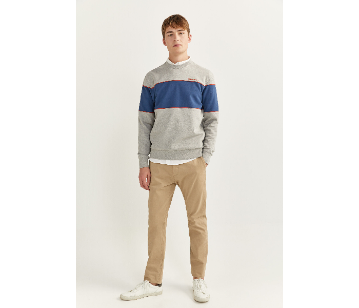 Springfield SS20 Knitwear Sweatshirt Small - Blue and Grey - Zoom Image 1