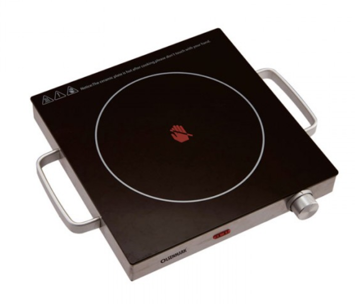 Olsenmark OMIC2364 Portable Electric Ceramic Infrared Cooker - Black - Zoom Image