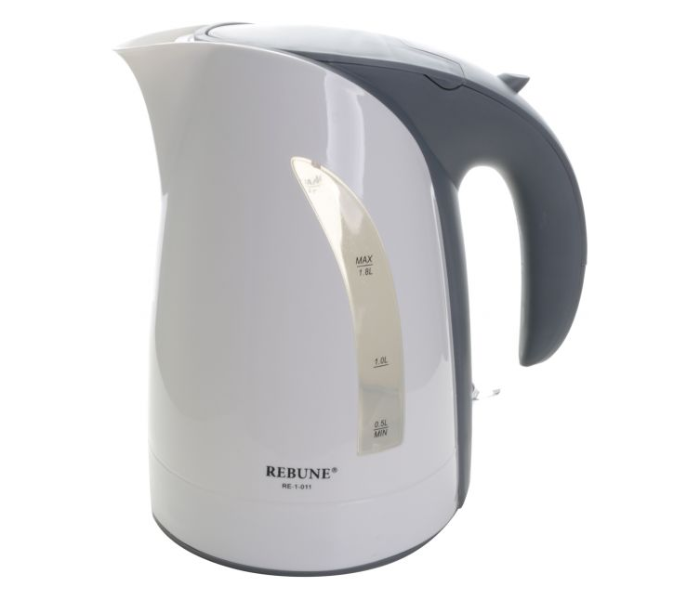 Rebune RE-1011 1.8Litre Jumbo Electric Kettle - White and Grey - Zoom Image