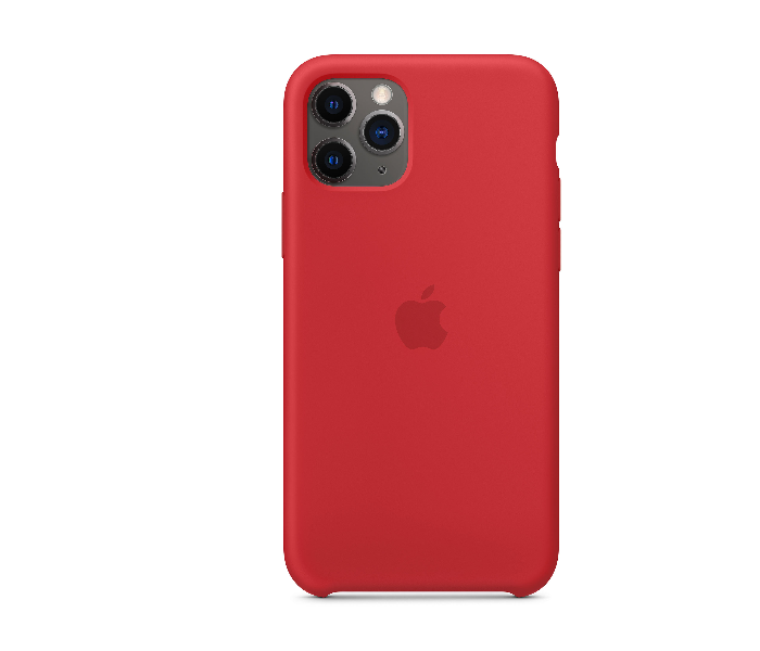 IQ Silicone Case Protector for Apple iPhone 11 Pro - Cardinal Red - Zoom Image 1