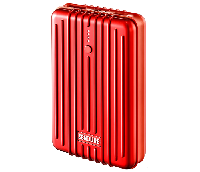 Zendure A3 10000 mAh Colorful Power Bank Pack - Red - Zoom Image