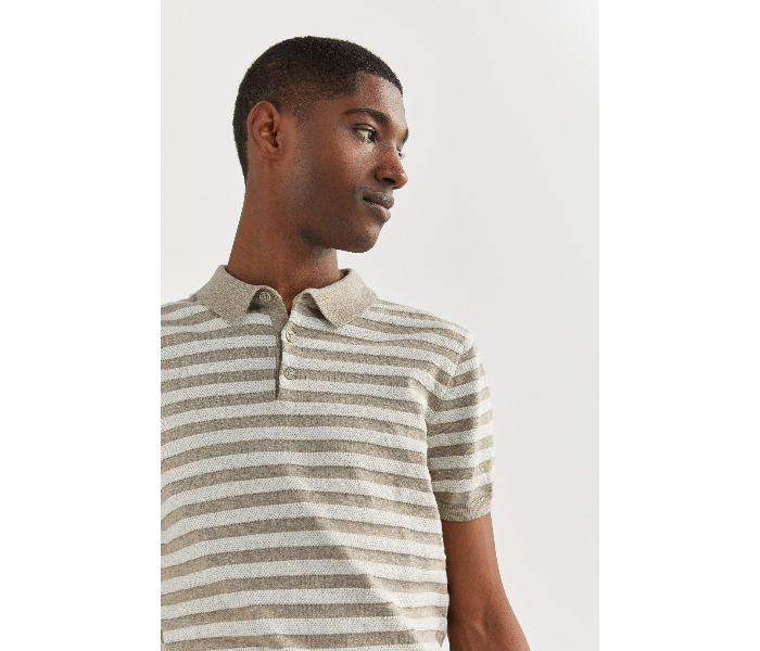 Springfield SS20 Polo T-Shirt Small For Men - Stripe - Zoom Image 2