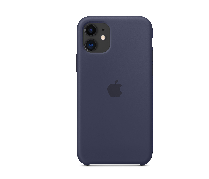 IQ Silicone Case Protector for Apple iPhone 11 - Midnight Blue - Zoom Image 1