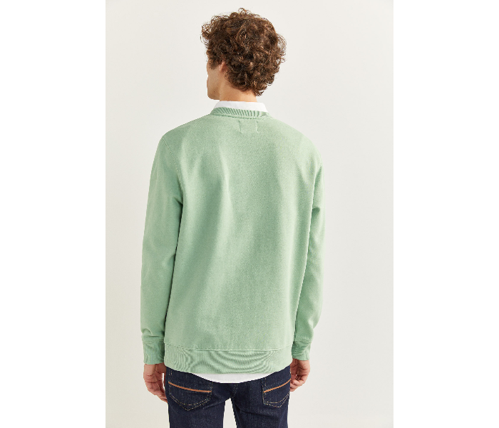 Springfield SS20 Knitwear Sweatshirt Large - Green - Zoom Image 4